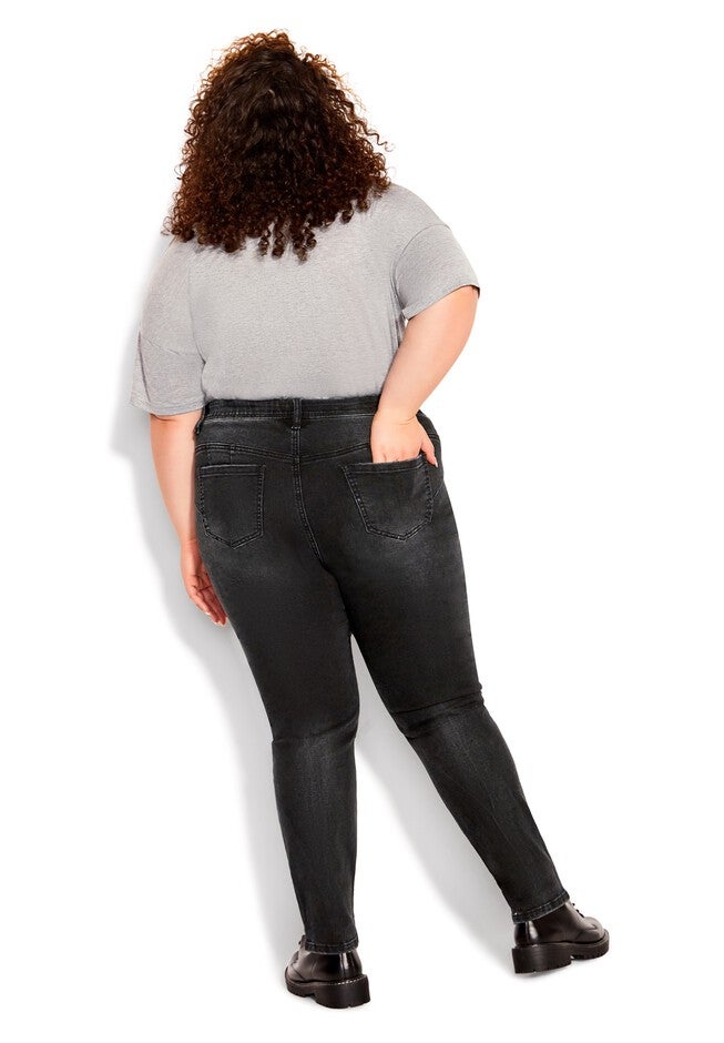 Status Skinny Jean, WASHED BLACK, alternate image number null