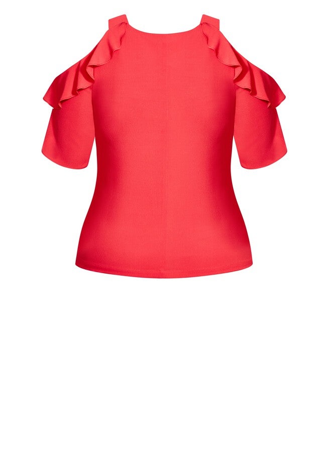 Wild Sleeve Top - raspberry, PINK, alternate image number null