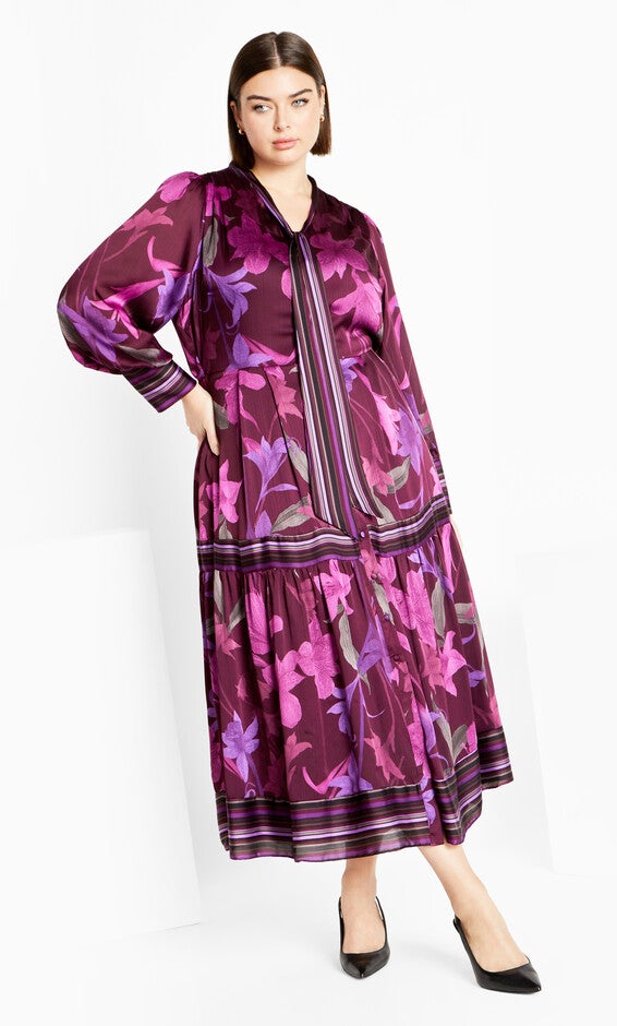 Suzanne Maxi Dress - lavish lily, PURPLE, hi-res image number null