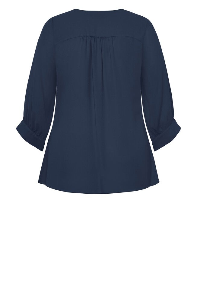 Monica Top - navy, BLUE, alternate image number null
