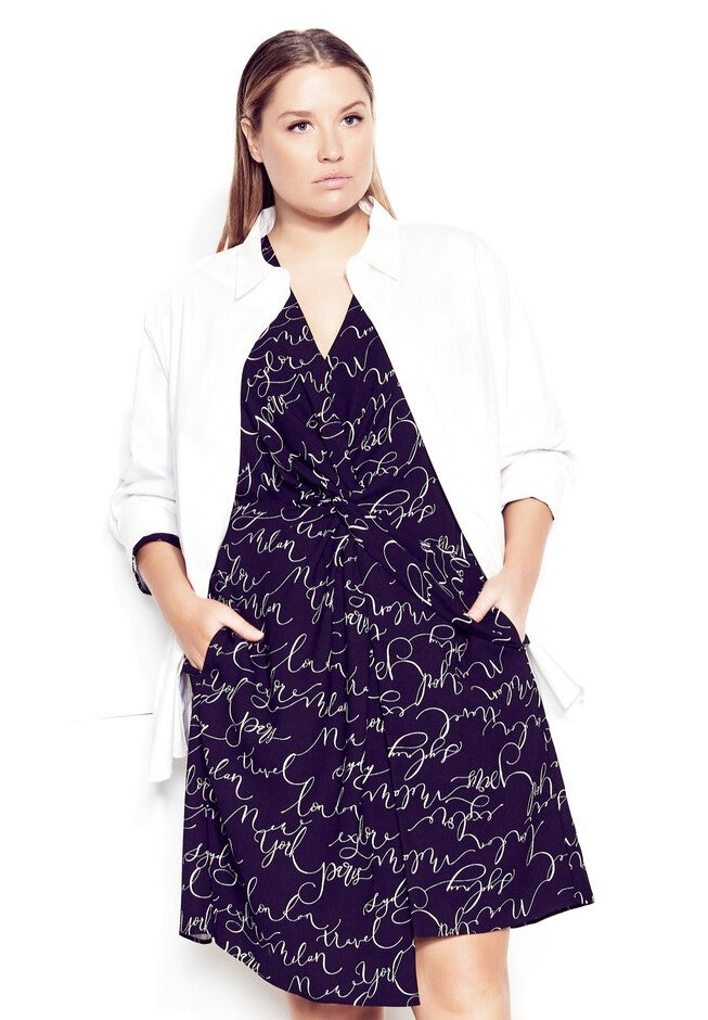 Modern Electric Dress - black, BLACK, alternate image number 2