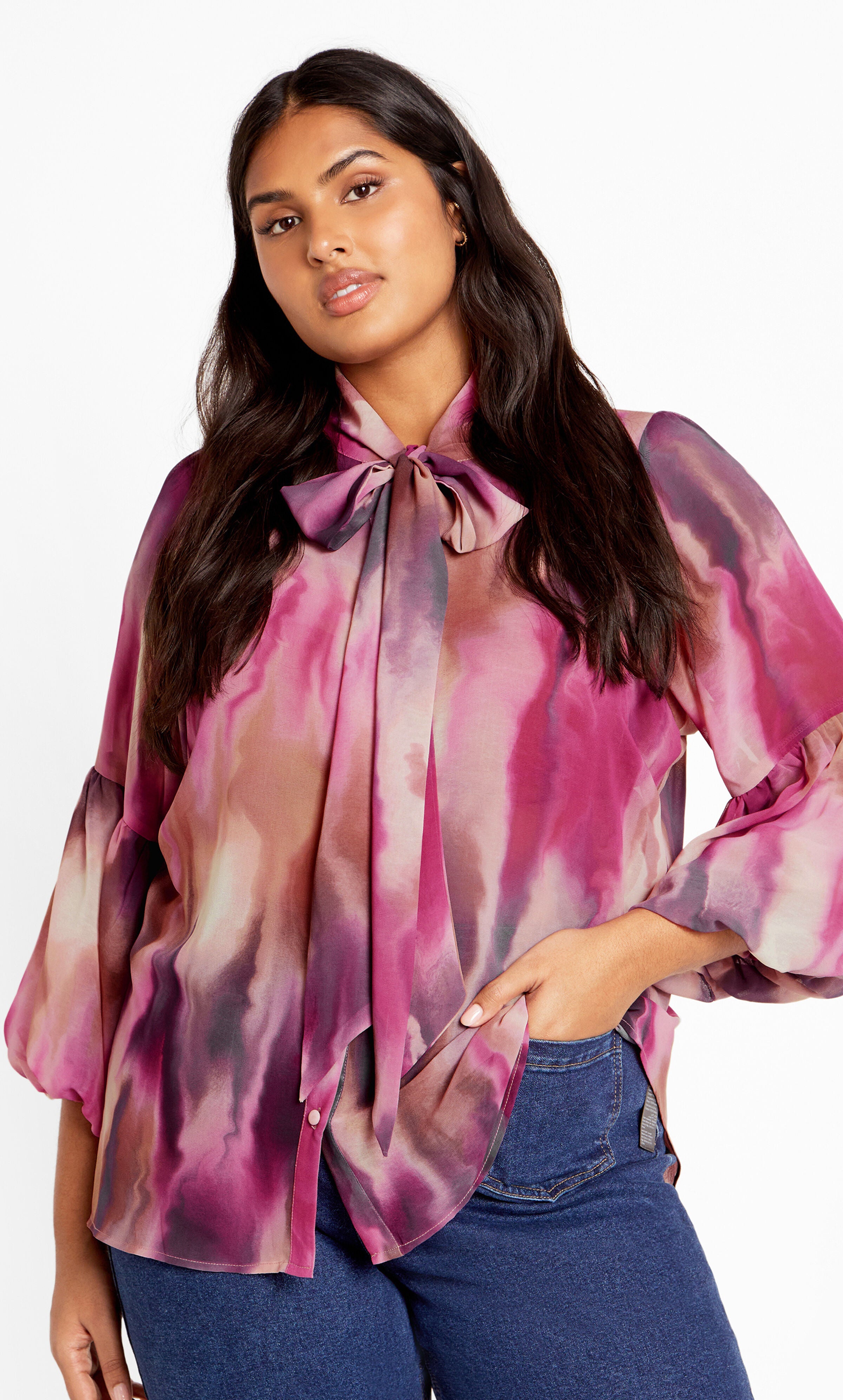 Romance Shirt - rose, PINK, hi-res image number 0