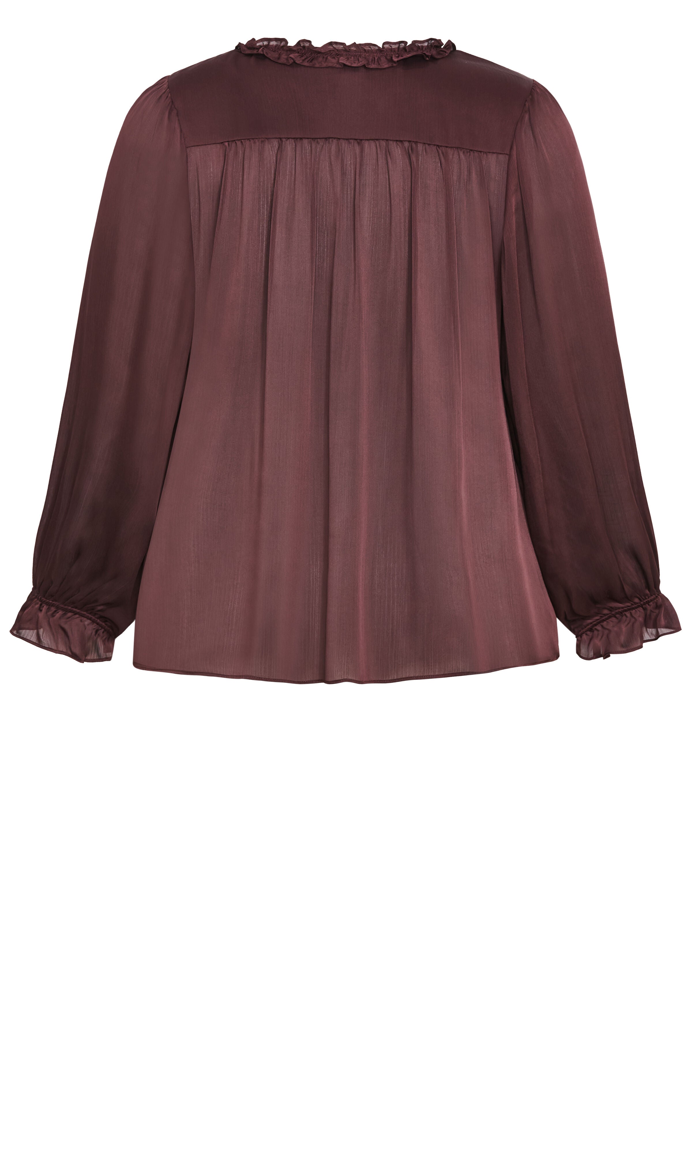 Maia Top - spiced plum, PURPLE, alternate image number 5