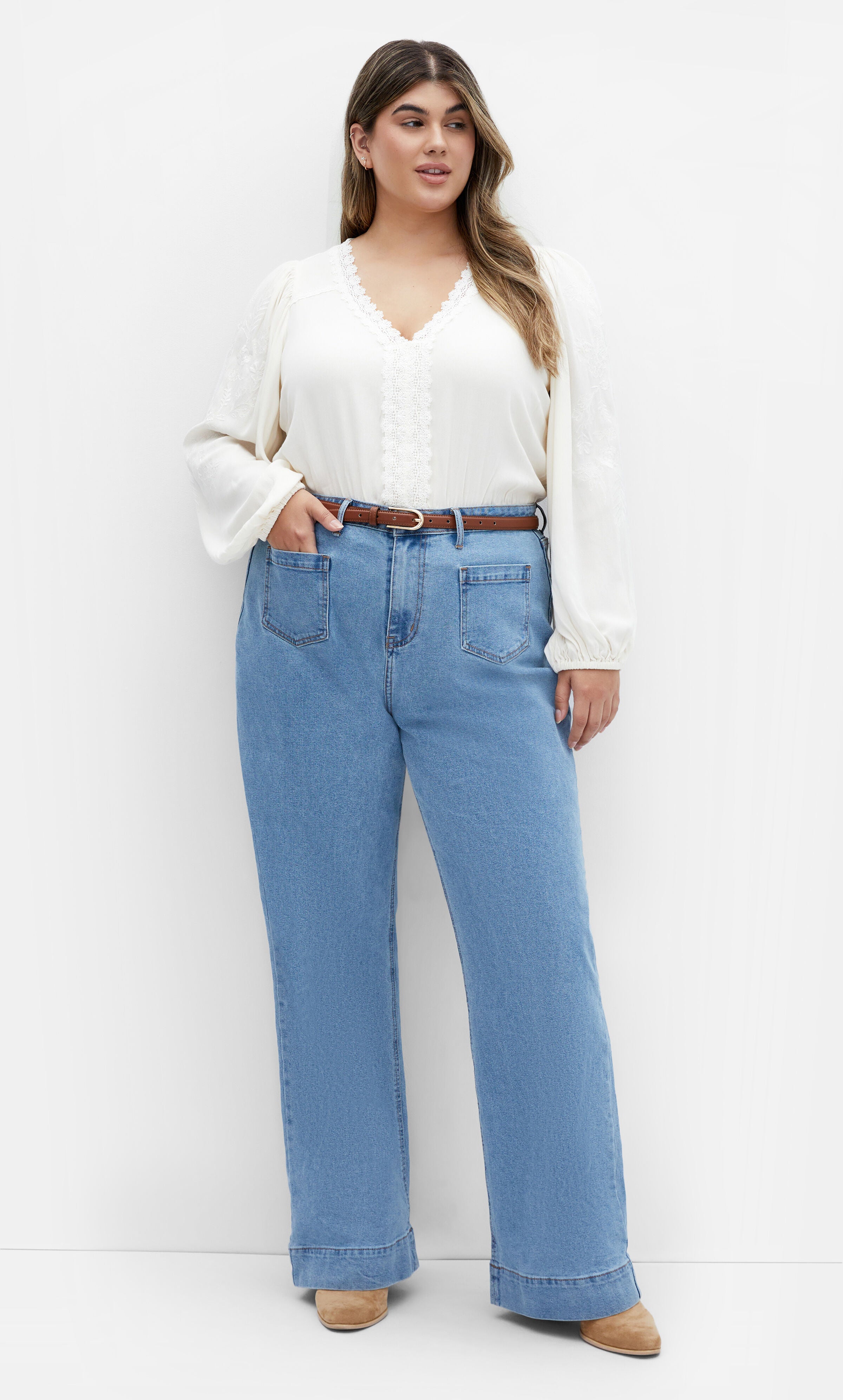 Frankie Top - ivory, WHITE, alternate image number 1