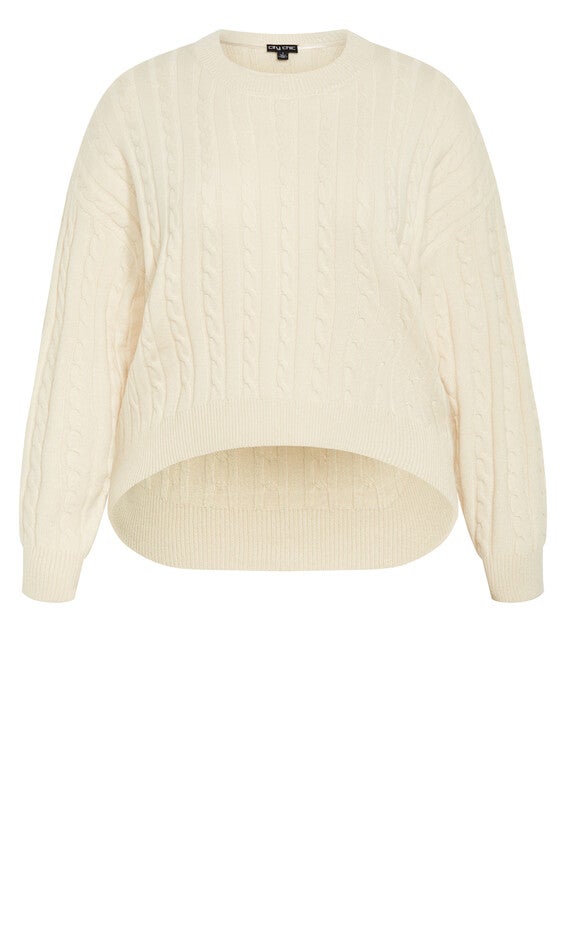 Kenia Sweater - cream, CREAM, alternate image number 3