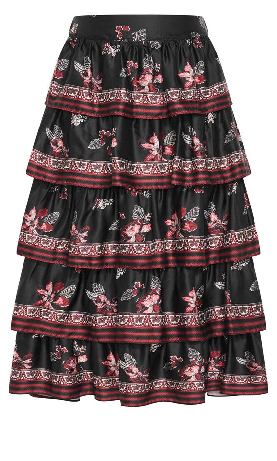 Drama Queen Skirt - black, BLACK, alternate image number 4