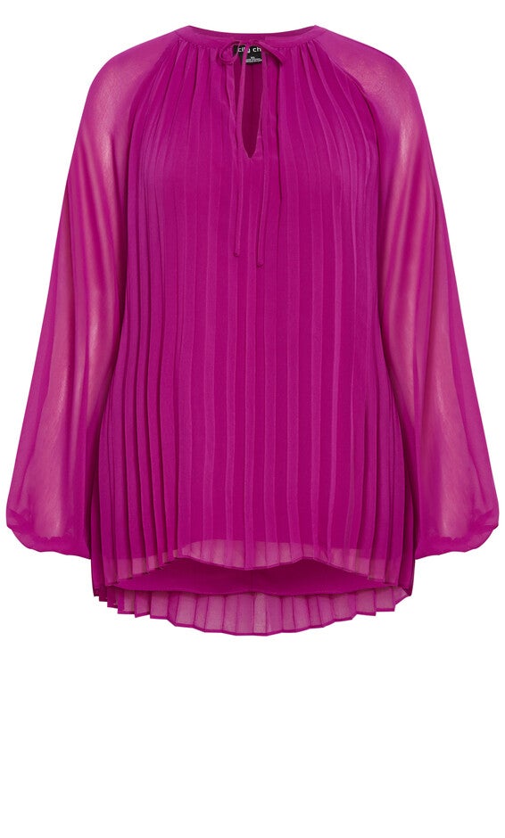 Crysta Top - magenta, PURPLE, alternate image number 4