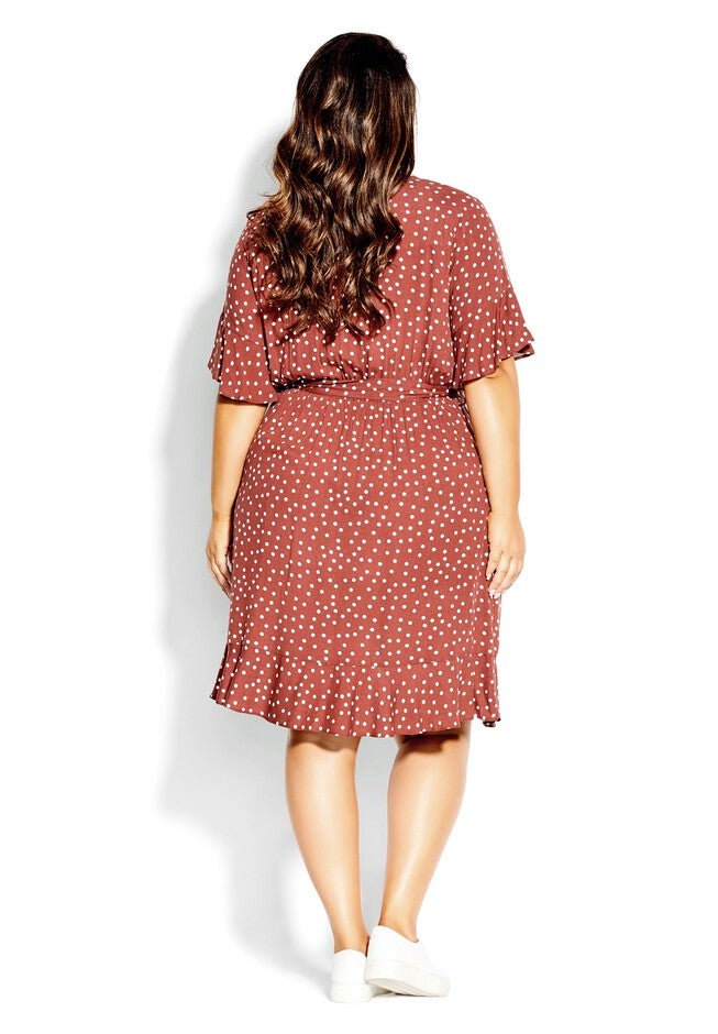 Lover Spot Dress - toffee, BROWN, on-hover image number null