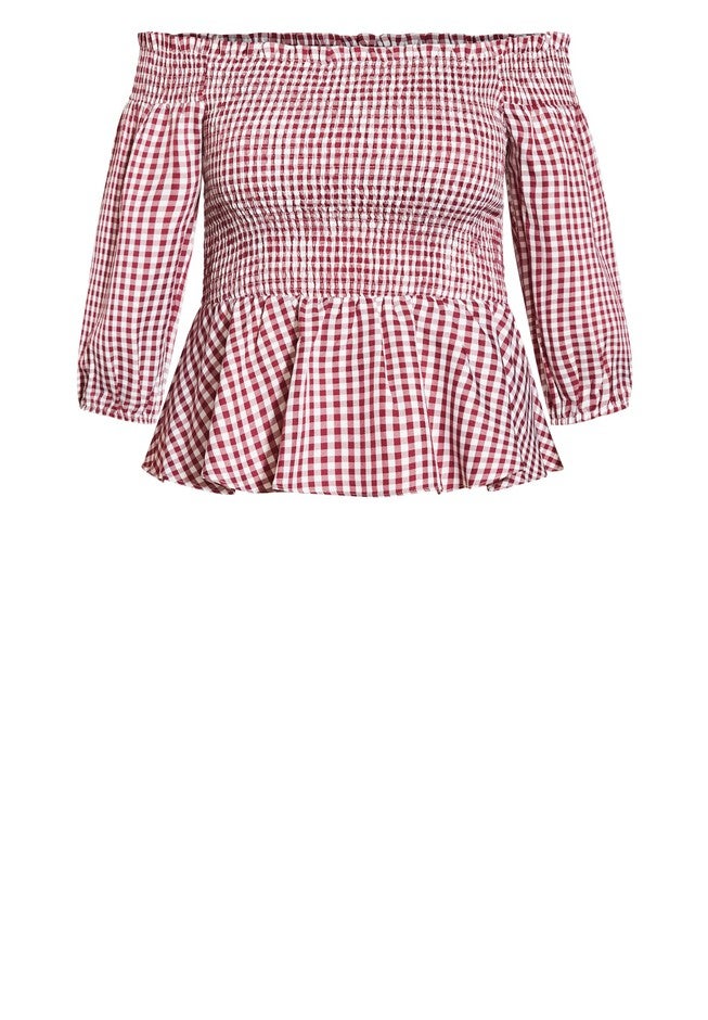 Sweet Kiss Top - roseberry, RED, alternate image number null