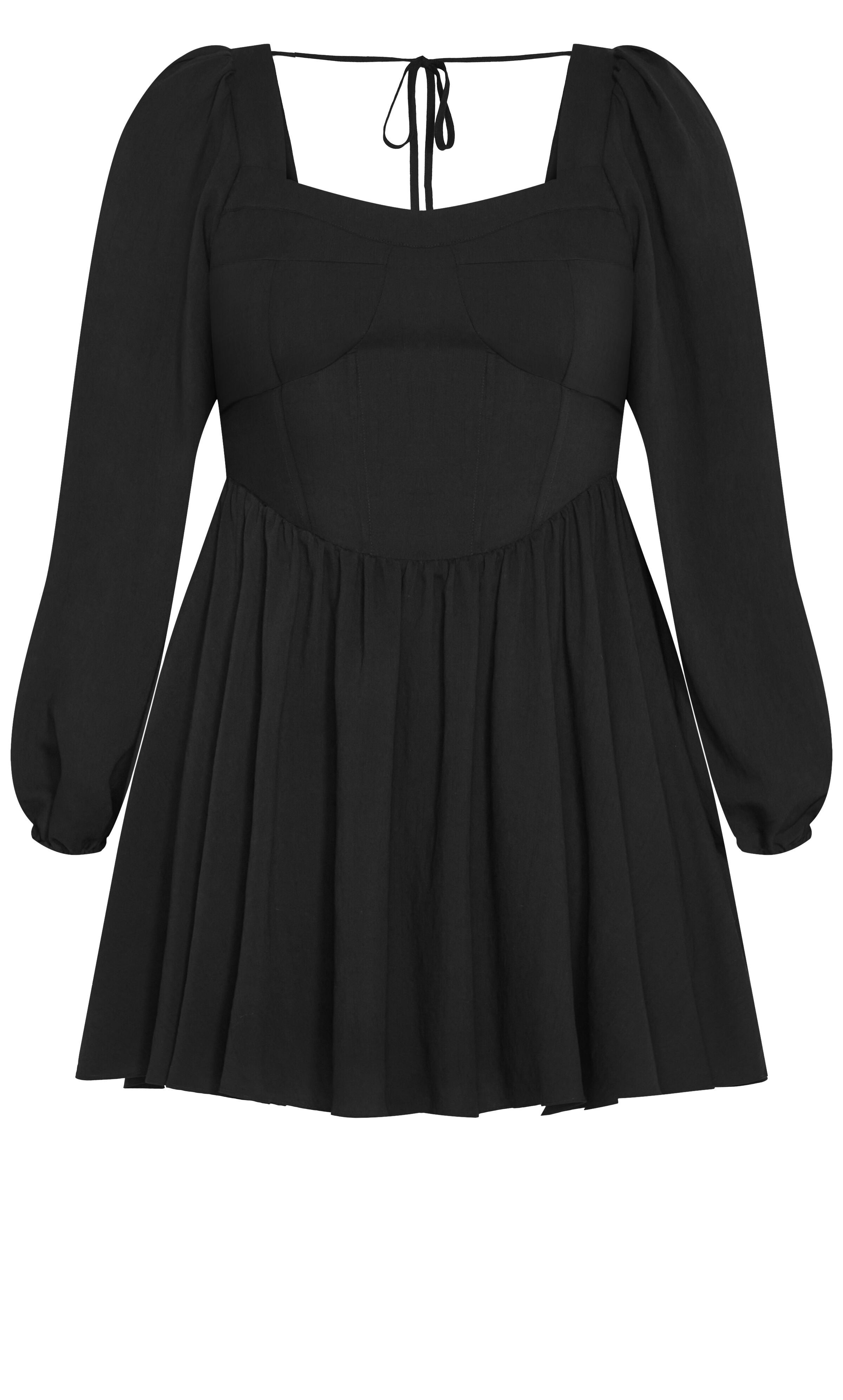 Cordelia Dress - black, BLACK, alternate image number 4