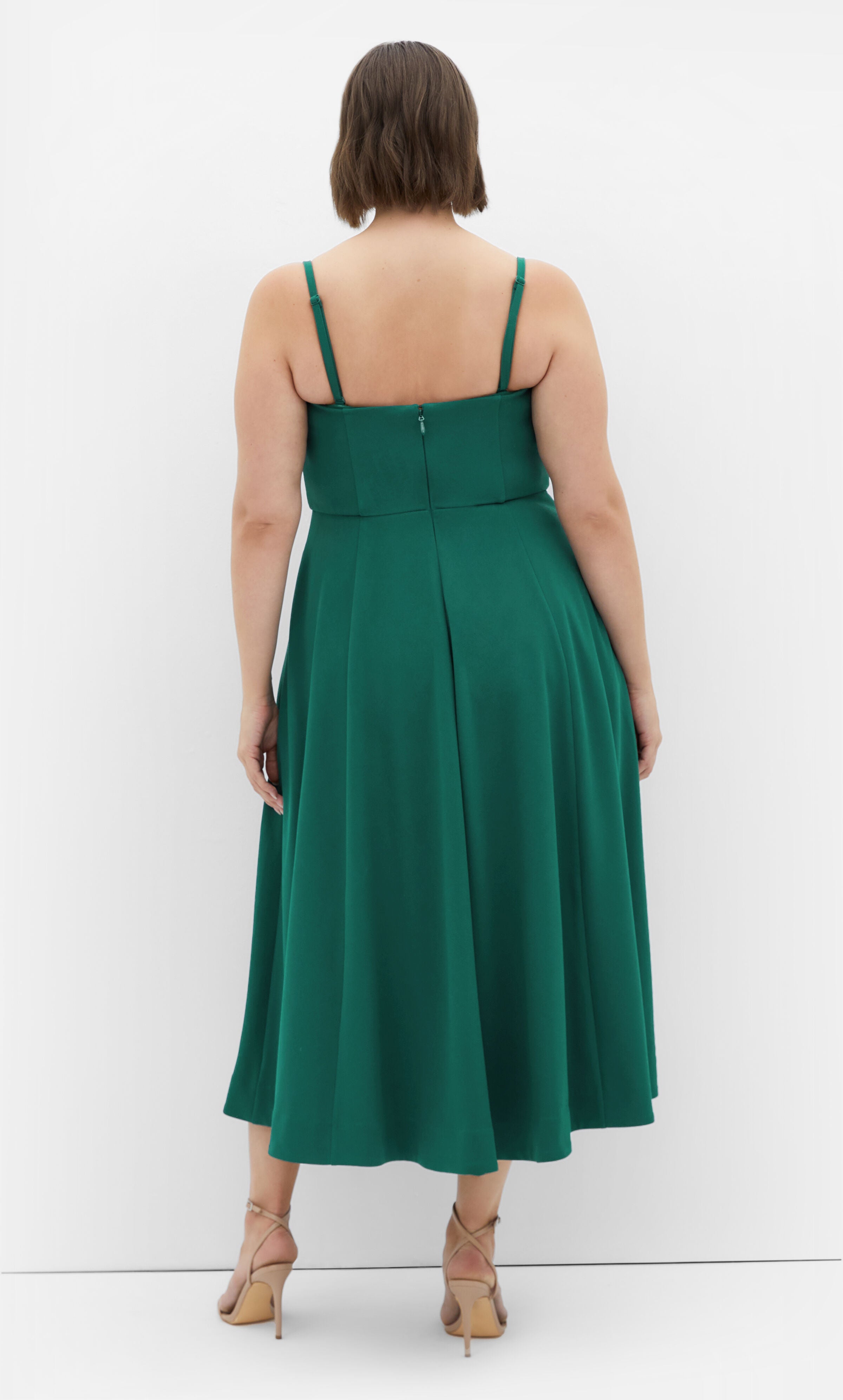 Sweet Flare Dress - sea green, GREEN, alternate image number 5