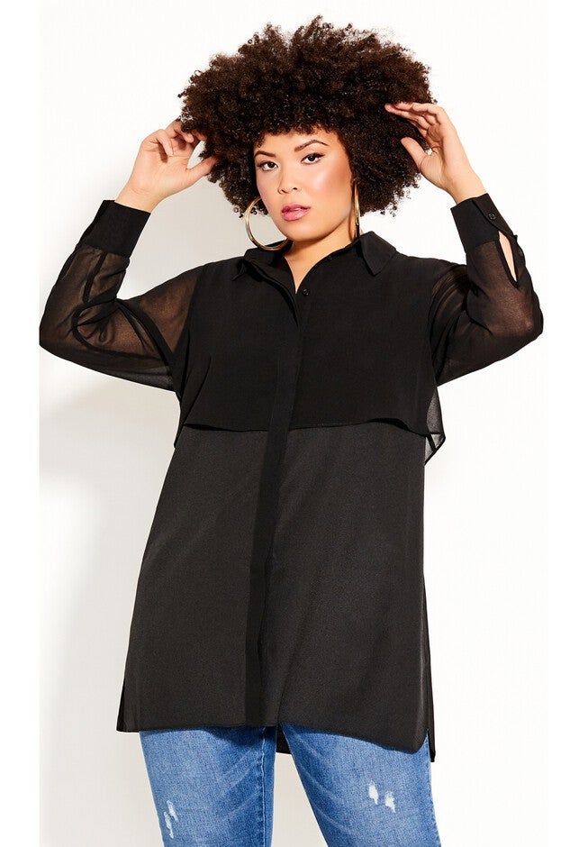 Fly Away Shirt - black, BLACK, alternate image number 5