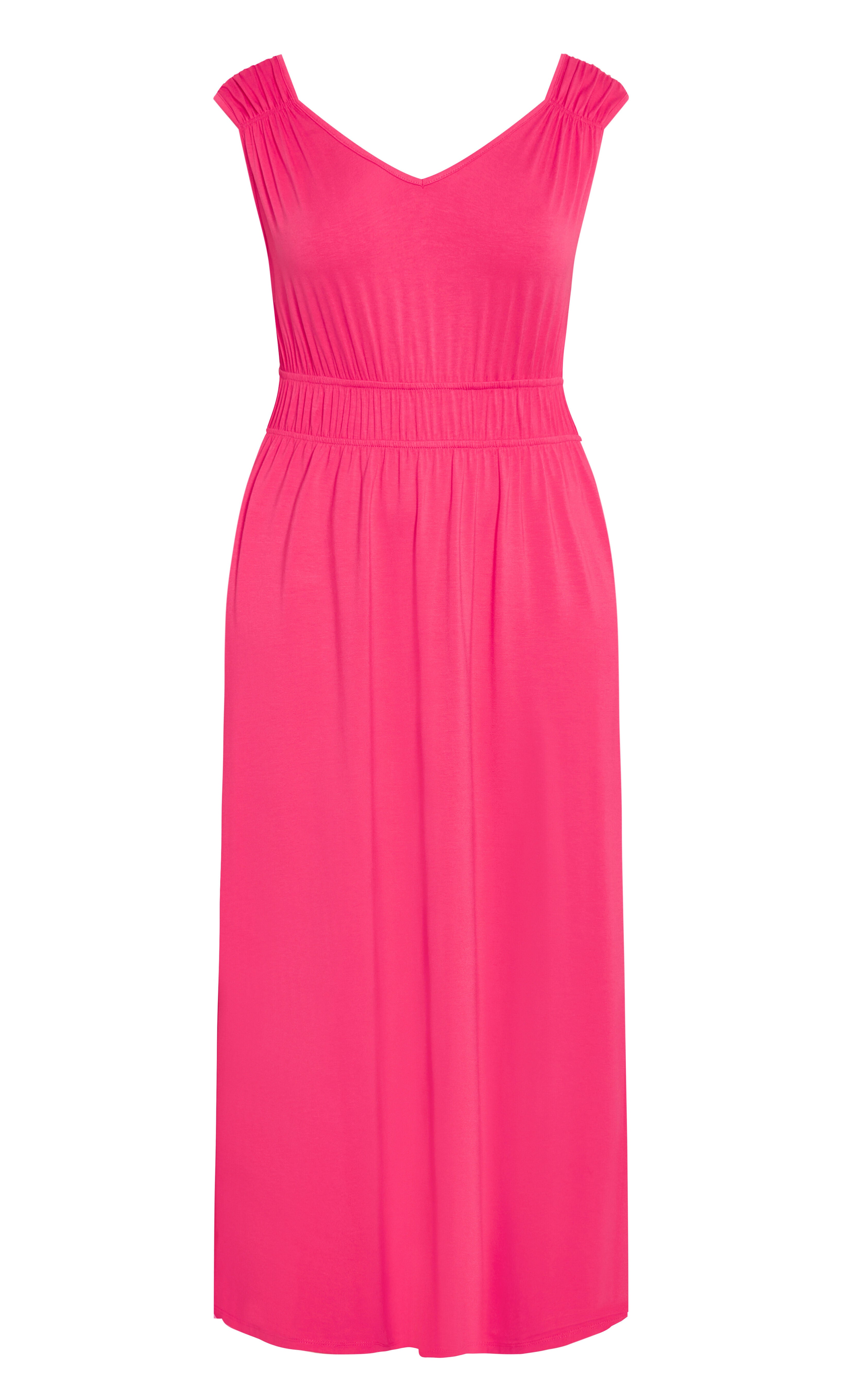 Lani Maxi Dress - watermelon, PINK, alternate image number 4