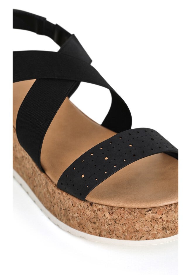 Phoebe Flatform, BLACK, alternate image number 3