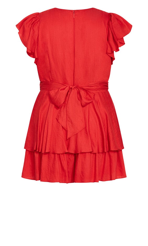 Sunny Playsuit - red, RED, alternate image number null