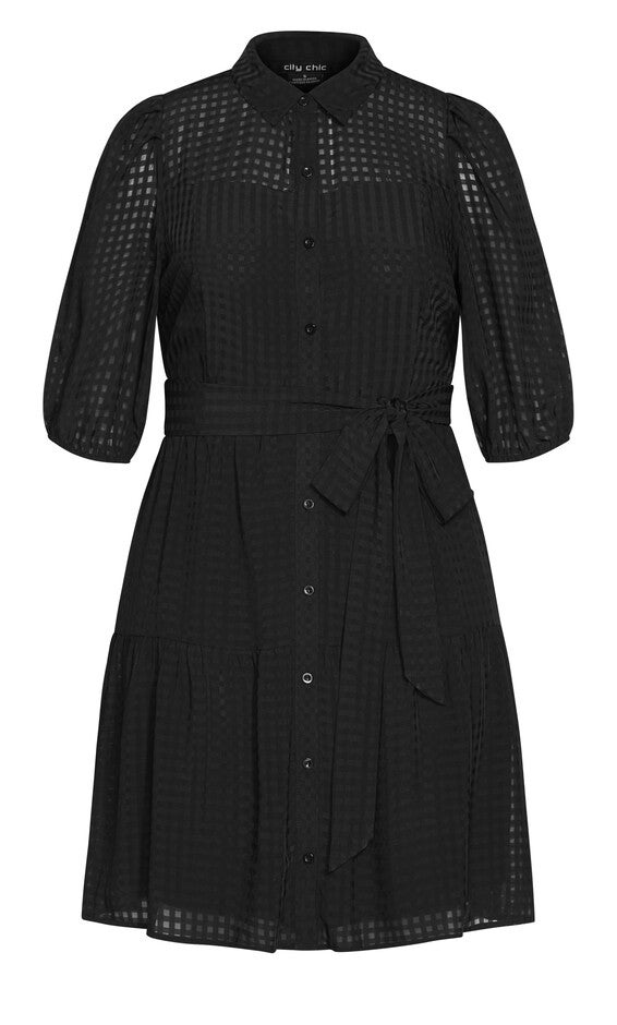 Kassidy Dress - black, BLACK, alternate image number null