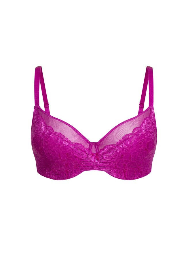 Duet Demi Underwire Bra - cerise, PINK, alternate image number 2