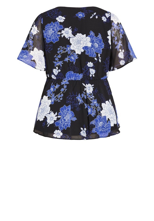 La Fleur Top - black, BLACK, alternate image number null