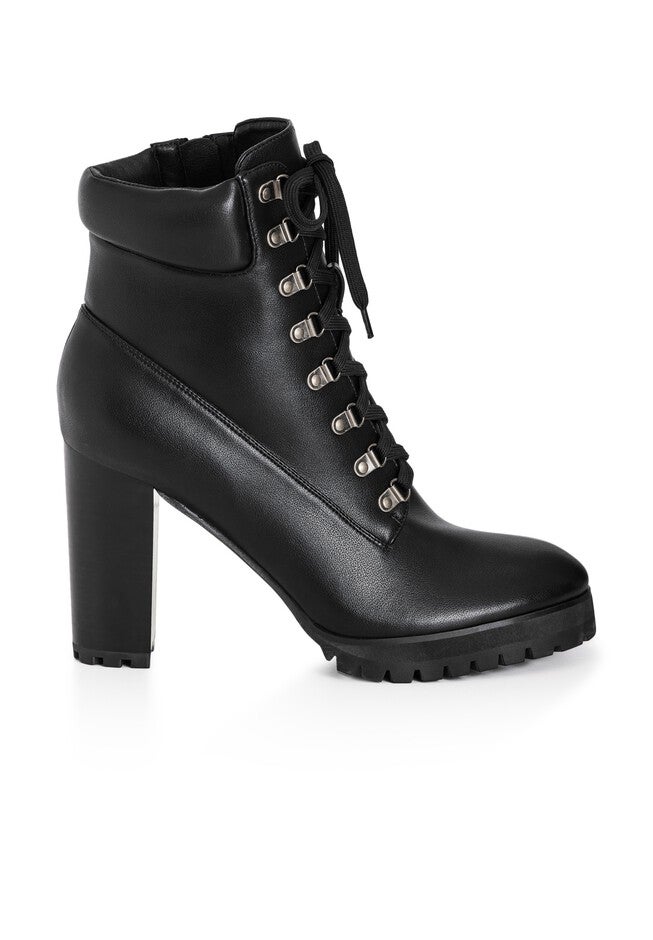 WIDE FIT Watson Ankle Boot - black, BLACK, on-hover image number null
