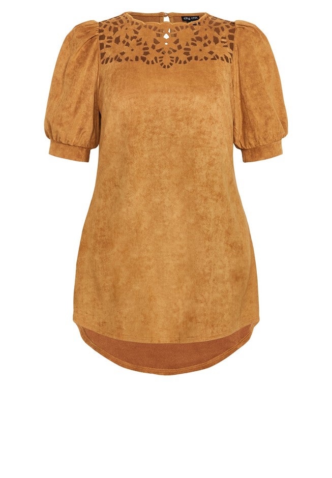 Whitney Dress - caramel, BROWN, alternate image number null