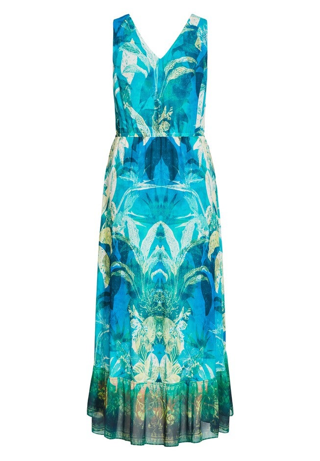 Escape Beaded Maxi Dress, ISLAND ESCAPE, alternate image number null