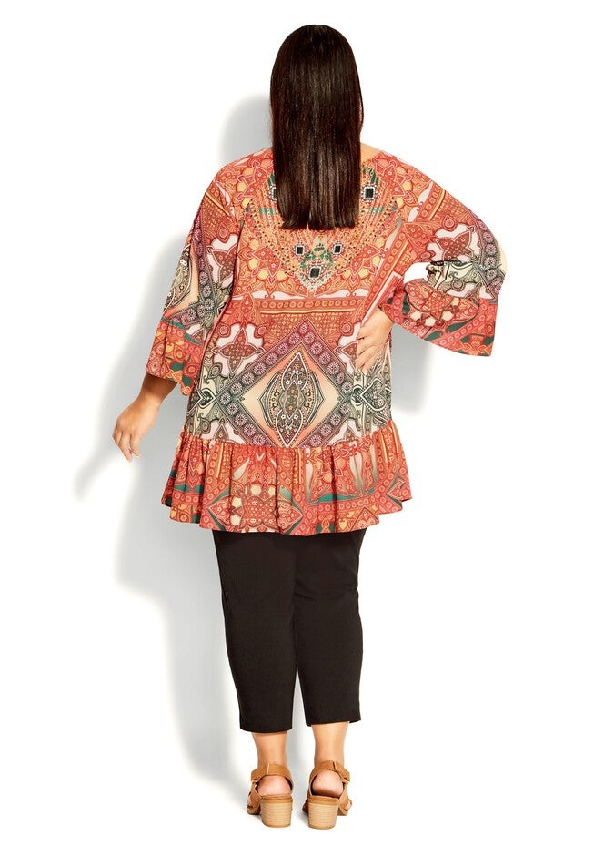 Zelma Tunic, COASTAL TILE, alternate image number null