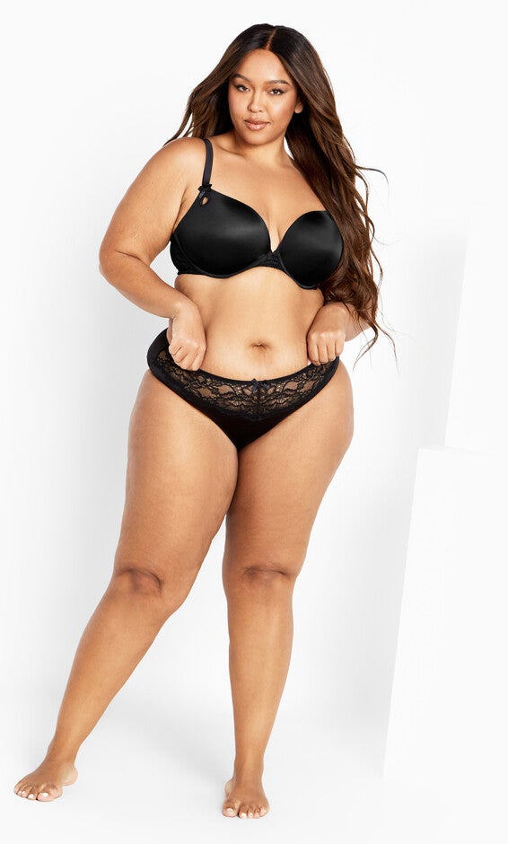 Mounia Push Up Bra - black, BLACK, hi-res image number 0