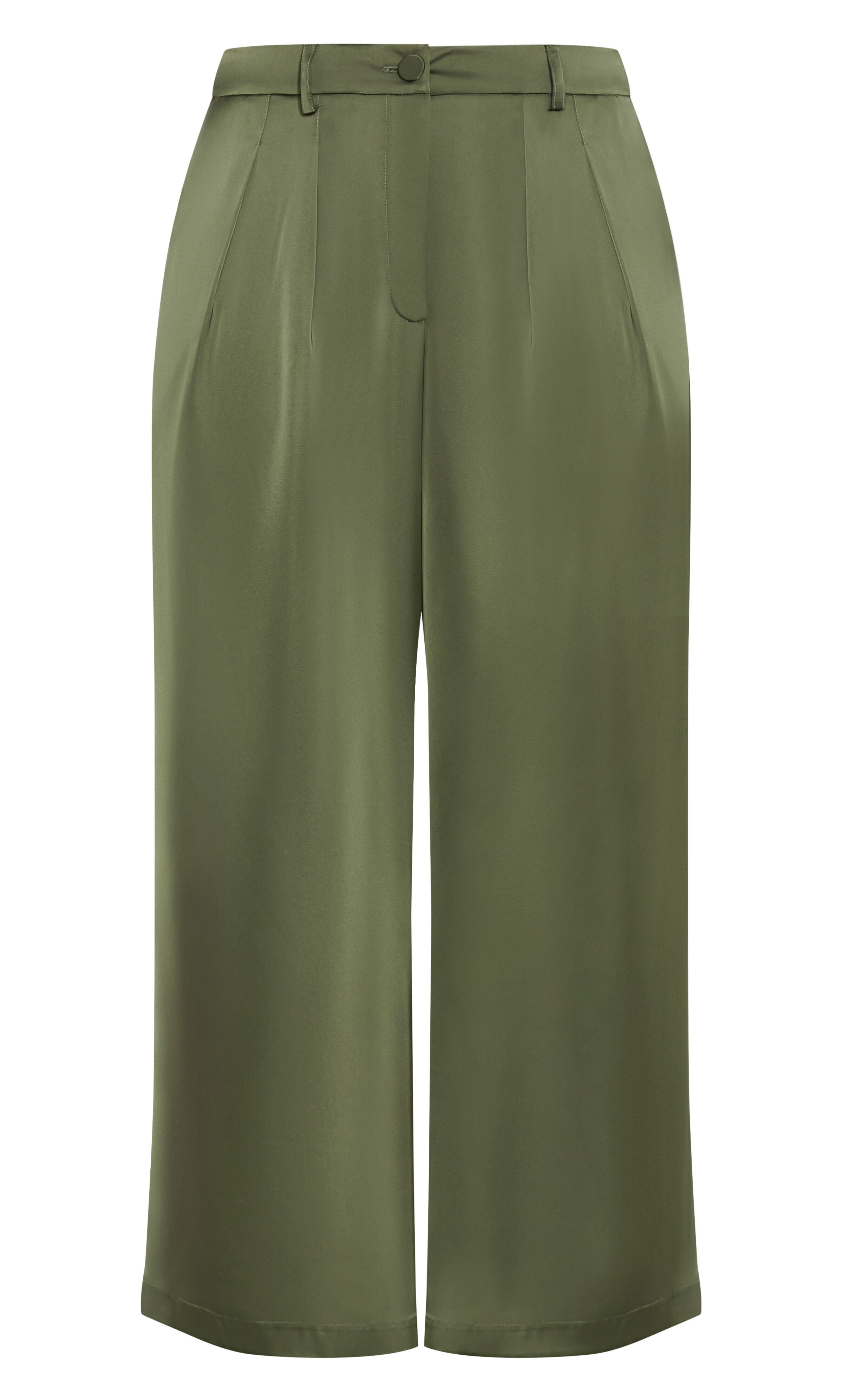 Rylie Satin Palazzo Pant, GREEN, alternate image number 5