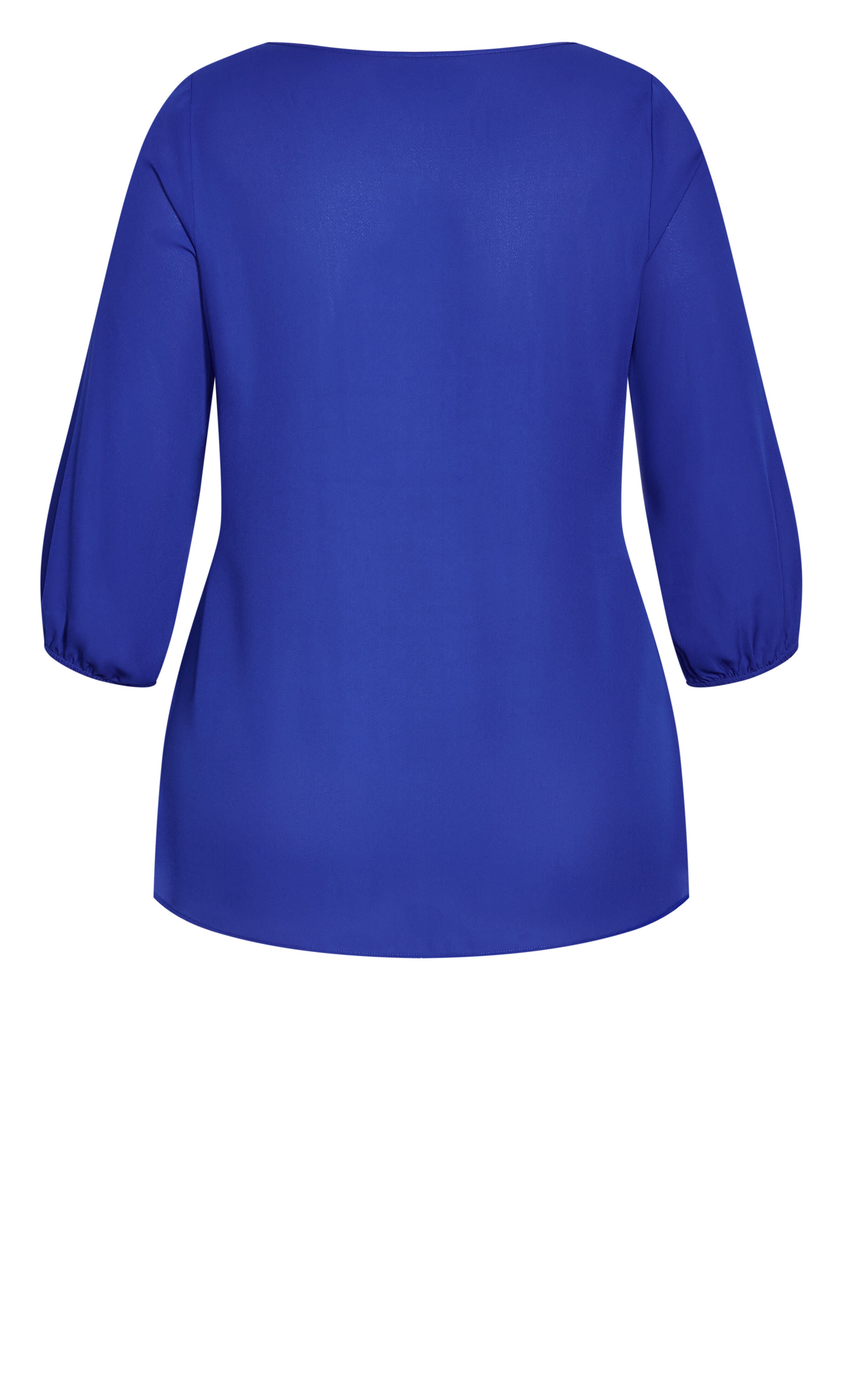 Sexy Fling Elbow Sleeve Top - ultra blue, BLUE, alternate image number 6