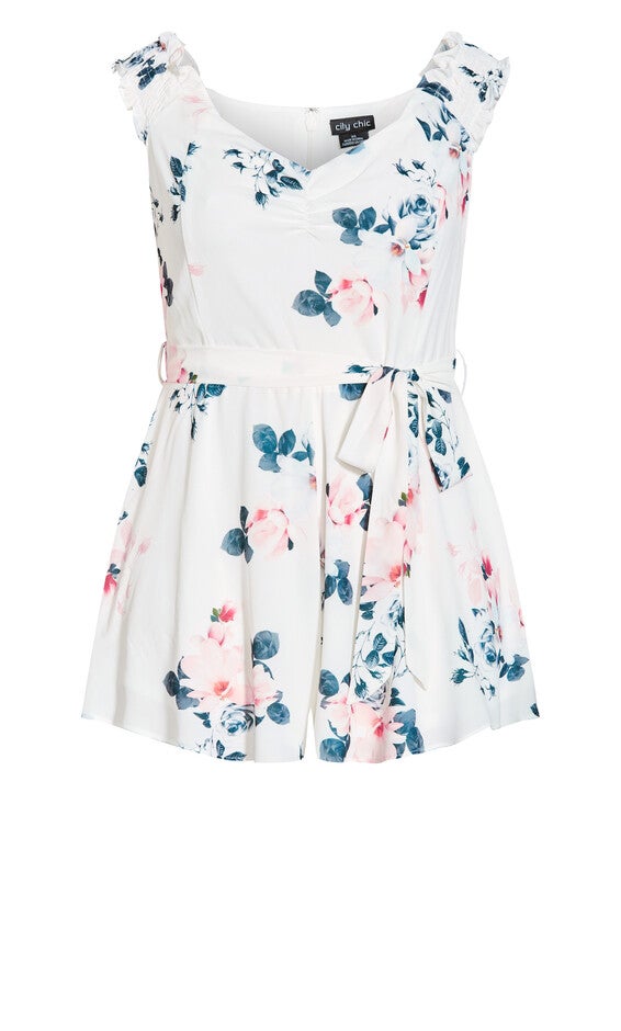 Lotus Lust Romper - ivory, WHITE, alternate image number null