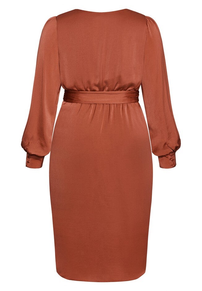 Opulent Dress - toffee, BROWN, alternate image number null