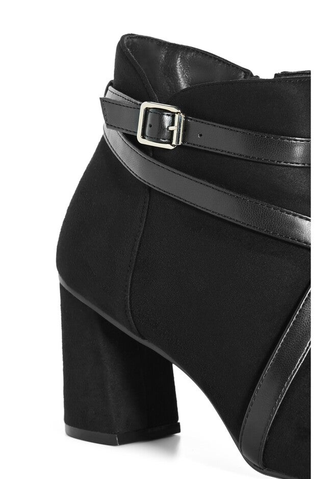 WIDE FIT Carrie Shootie - black, BLACK, alternate image number null