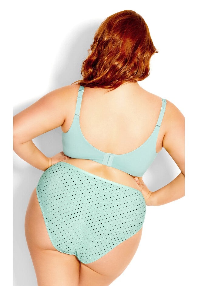 Smooth & Chic Cotton T-Shirt Bra - iced aqua, GREEN, on-hover image number 1