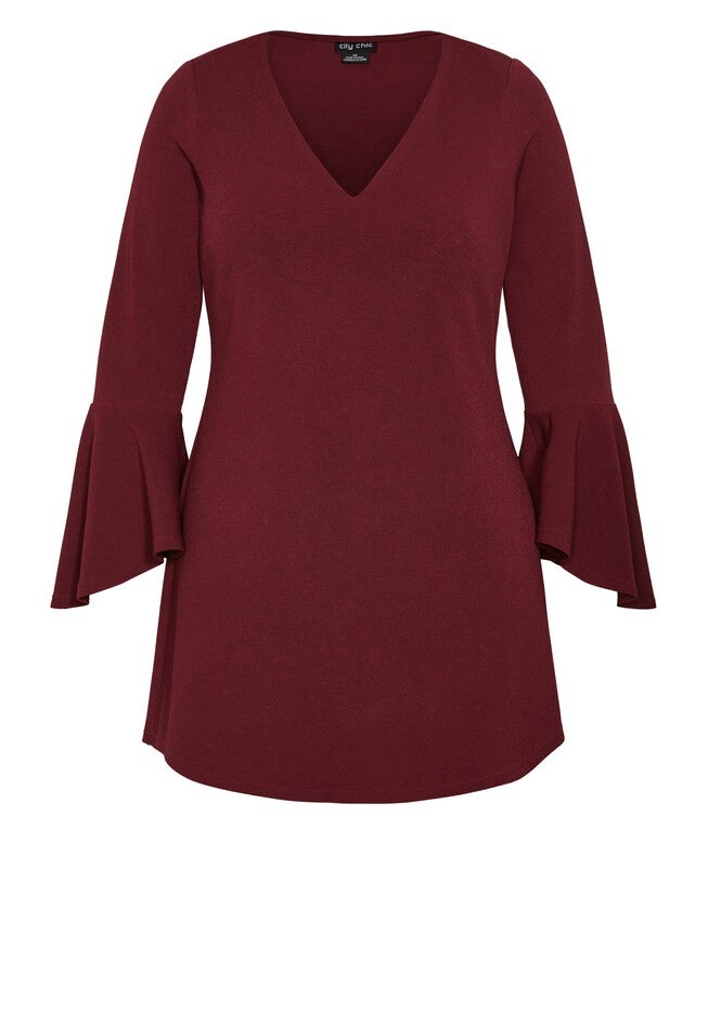 Ryan Dress - port, RED, alternate image number null