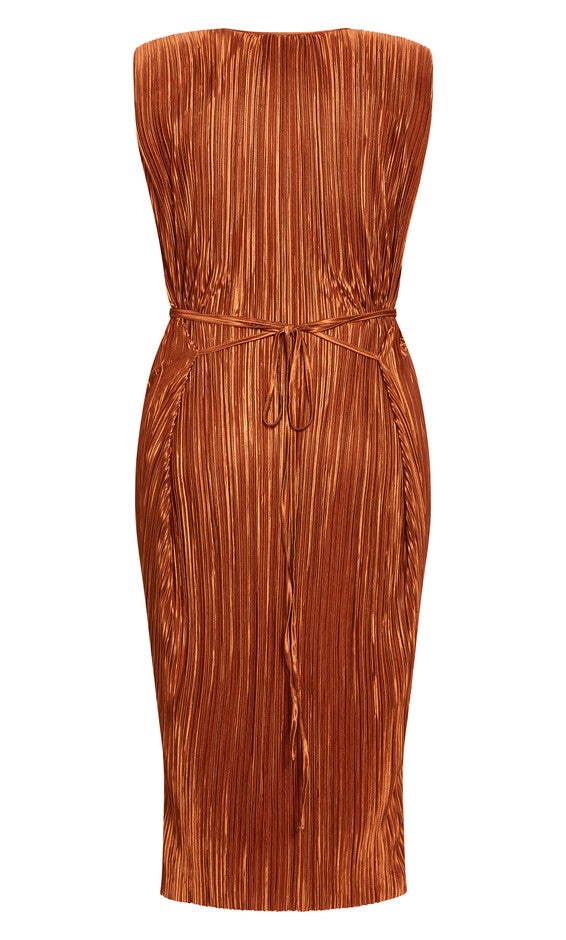 Alexis Dress - bronze, BRONZE, alternate image number 4