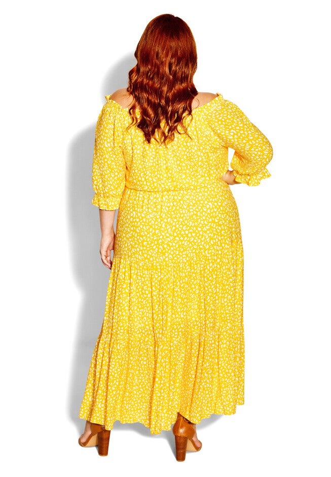Emily Maxi Dress - sunshine, YELLOW, alternate image number 2