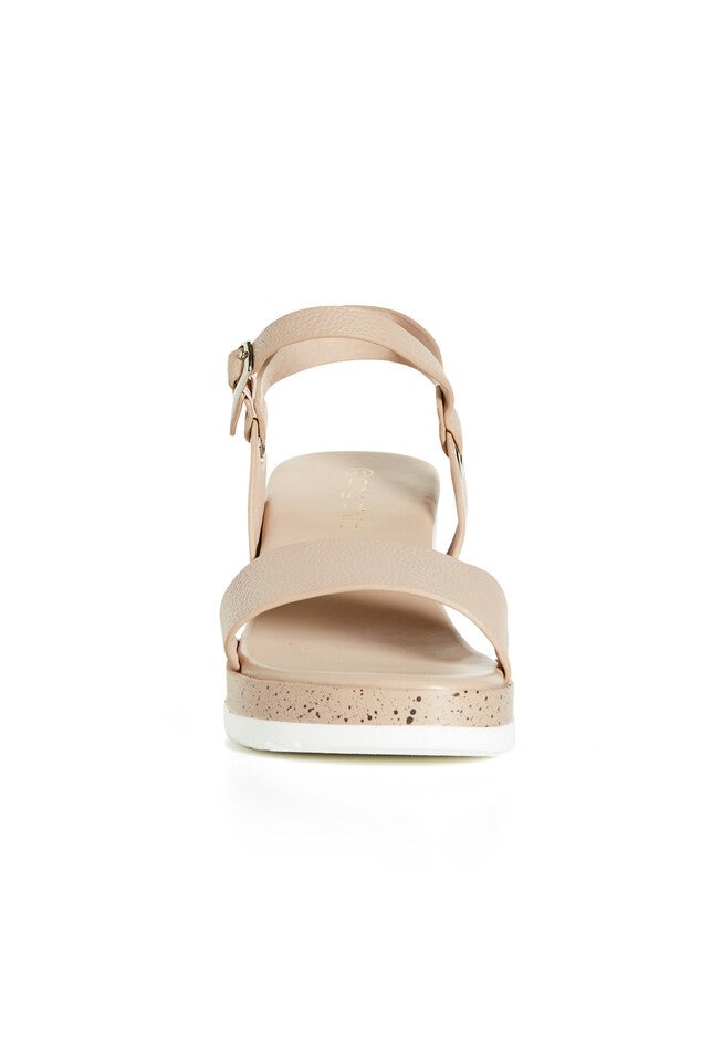 WIDE FIT Wild Side Wedge - beige, BEIGE, alternate image number null