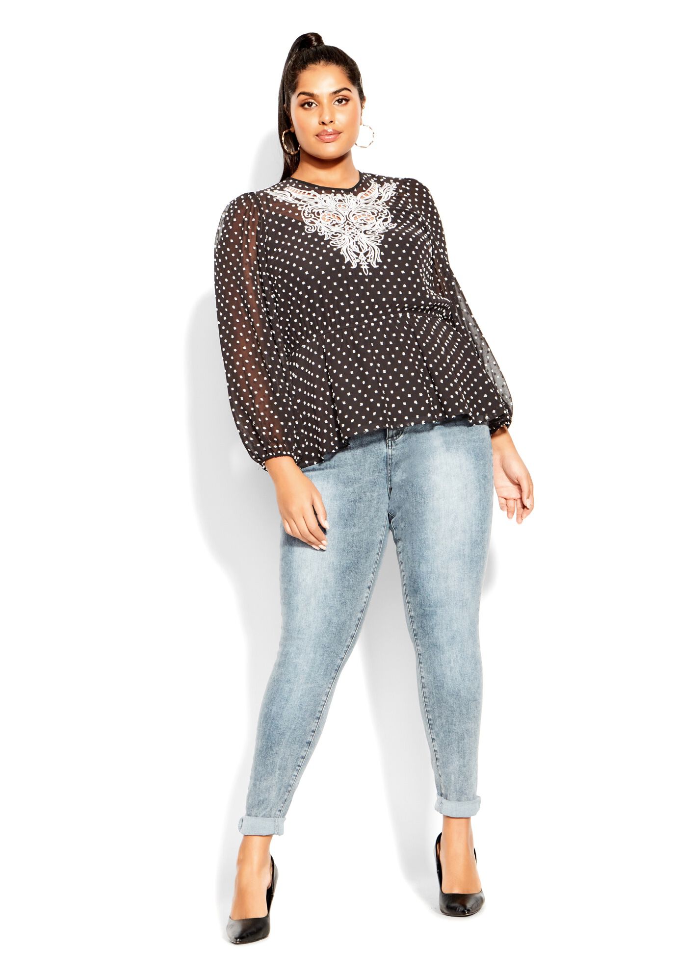 Verity Top - black, BLACK, alternate image number 5