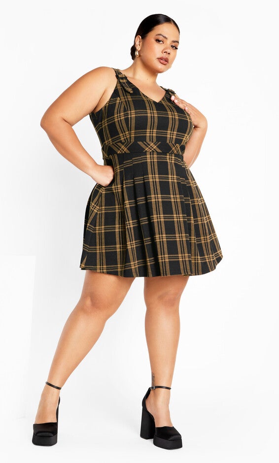 Miss Molly Dress - caramel, CARAMEL, alternate image number null