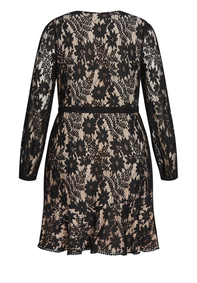 Ramona Dress - black, BLACK, alternate image number null