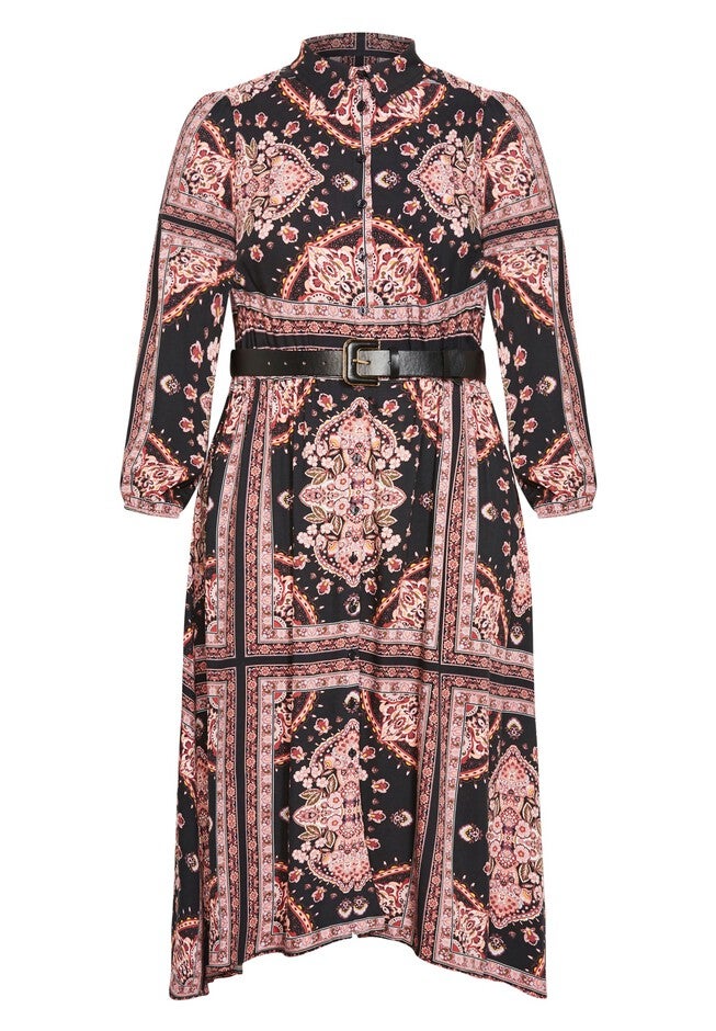 Fall For Me Placement Dress, FALL FOR ME, alternate image number 3