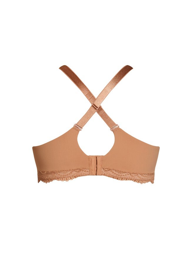 Wire Free Contour Bra - mocha, BROWN, alternate image number null