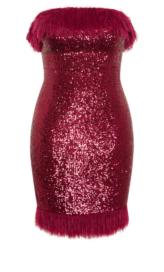 Ezra Dress - ruby, RED, alternate image number 3