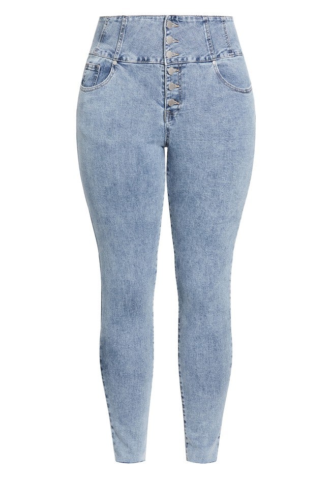 Felicity Corset Jean - blue, BLUE, alternate image number null