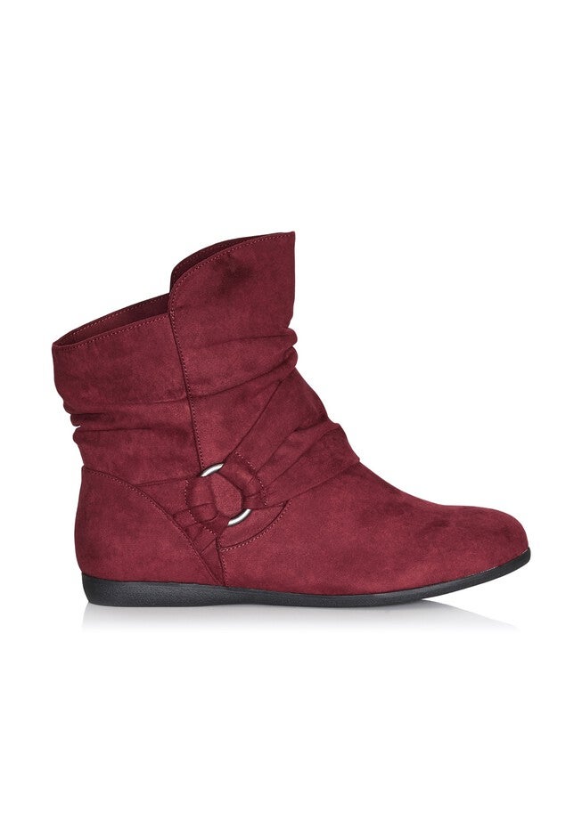 Serena Wide Width Ankle Boot, BURGUNDY, alternate image number null