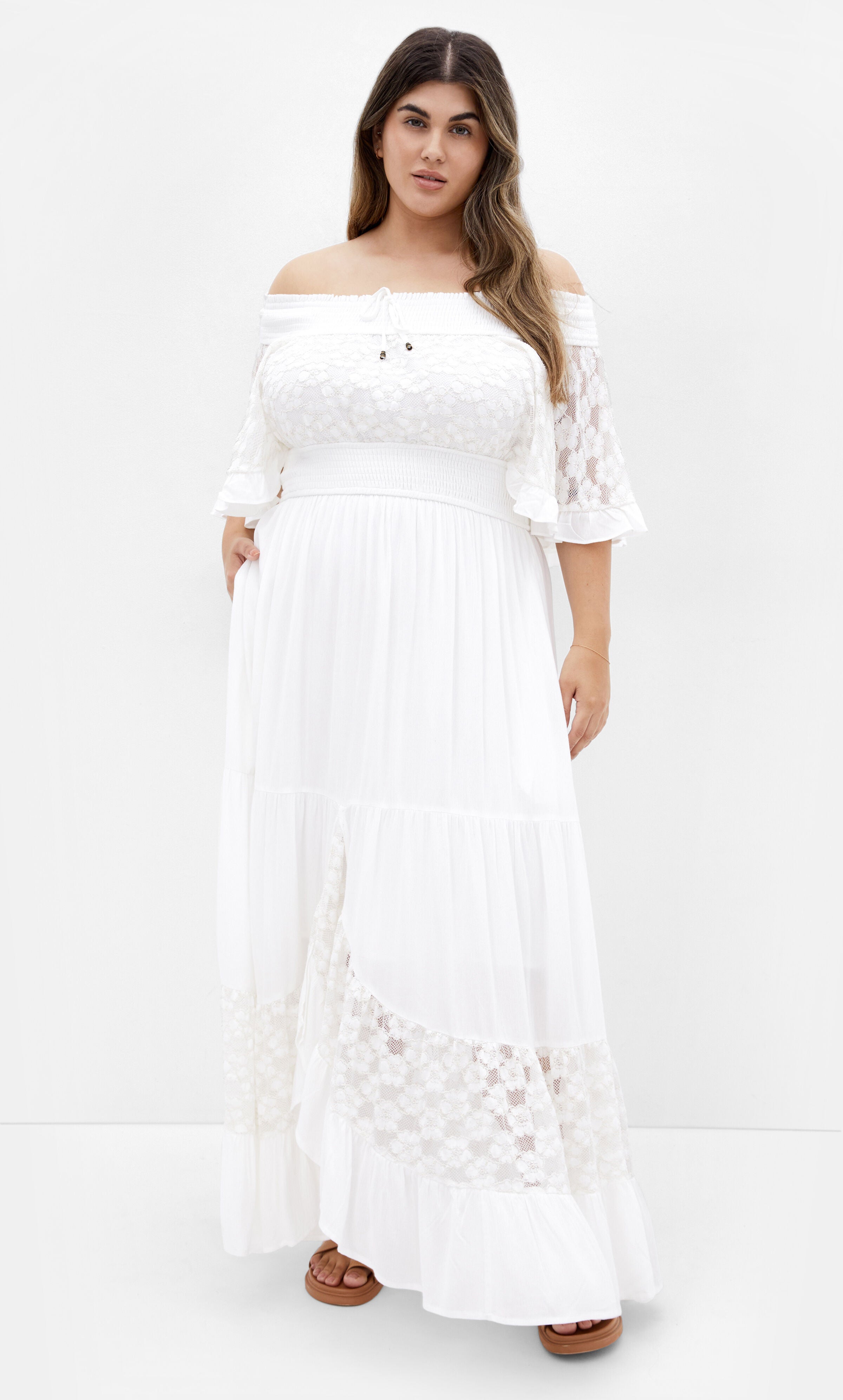 Spellbound Dress - ivory, WHITE, hi-res image number 0