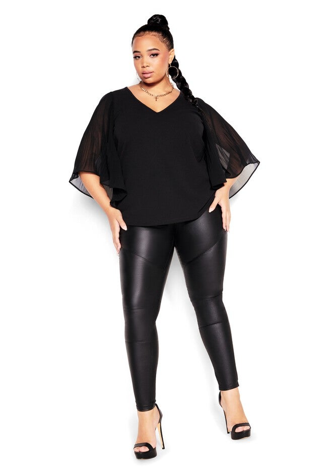 Eliana Top - black, BLACK, alternate image number 3