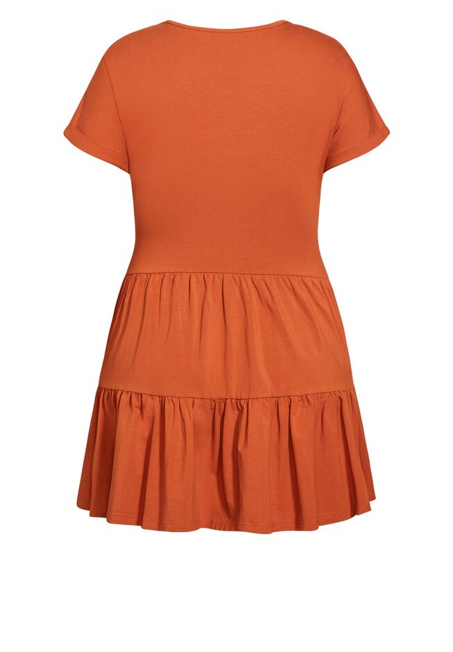 Seraphina Dress - toffee, BROWN, alternate image number null