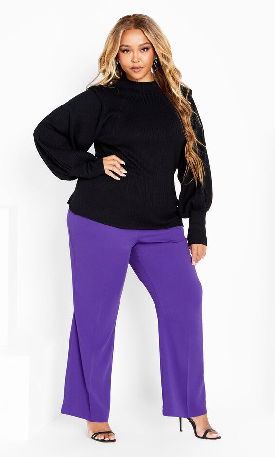 Isabella Sweater - black, BLACK, alternate image number 3