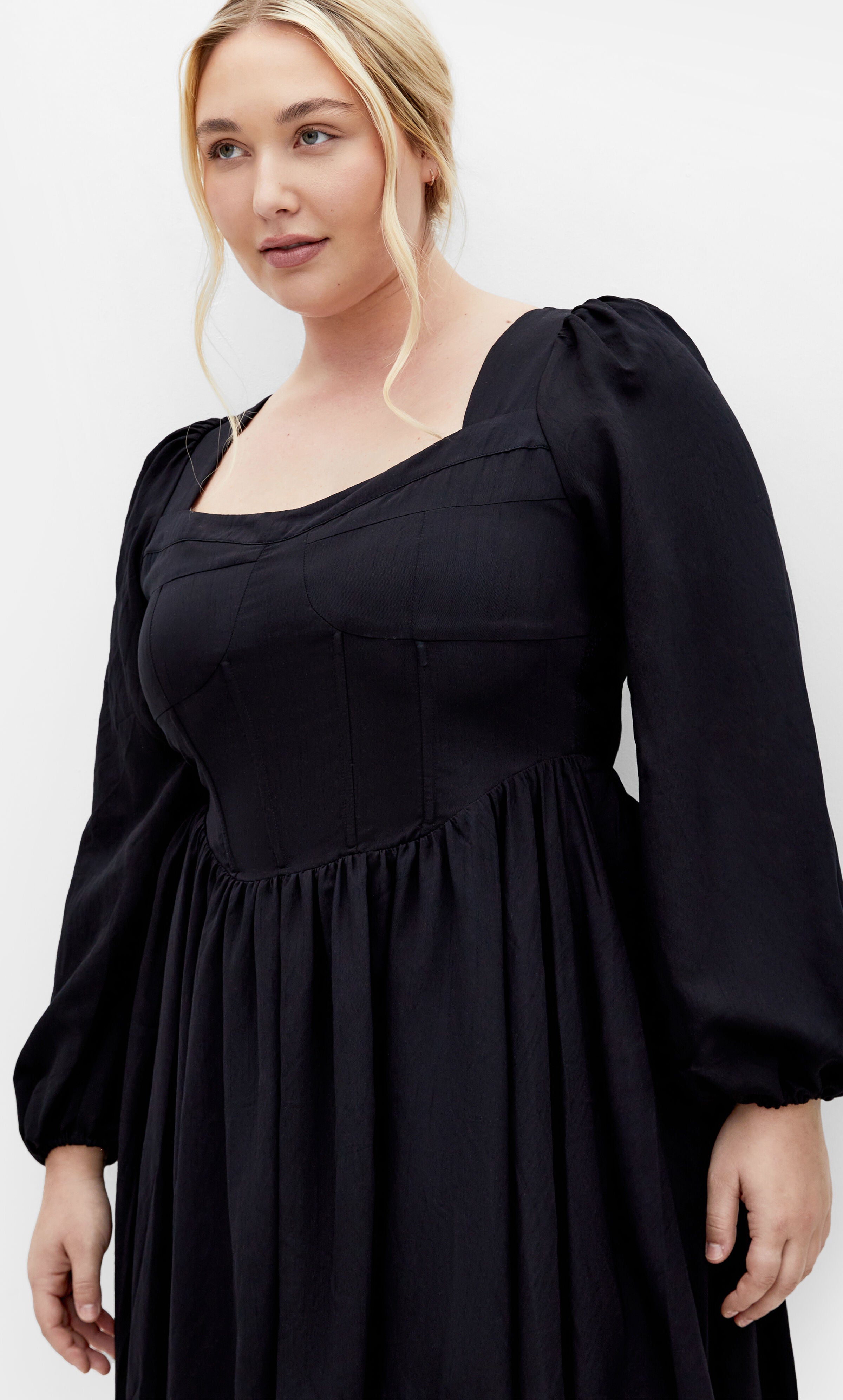 Cordelia Dress - black, BLACK, alternate image number 3